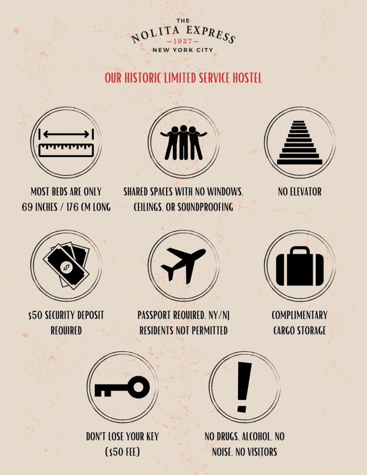 The Nolita Express Hostel New York Luaran gambar